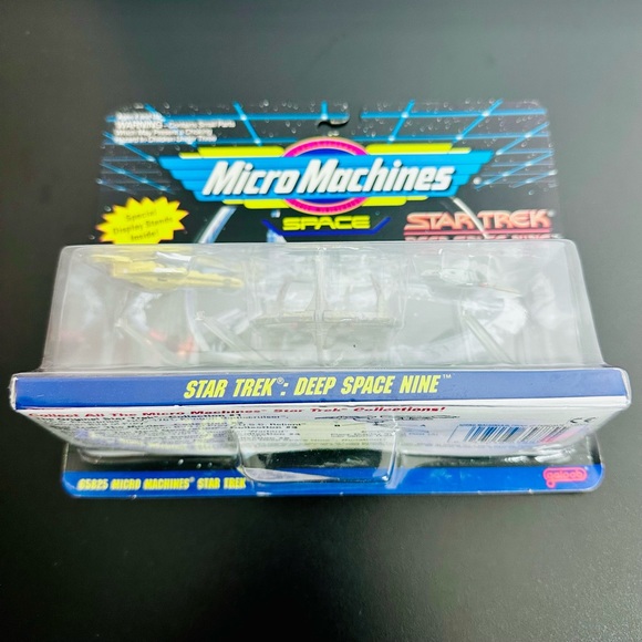 Micro Machines Star Trek DEEP SPACE NINE SPACE STATION CARDASSIAN WARSHIP New! - Picture 7 of 7